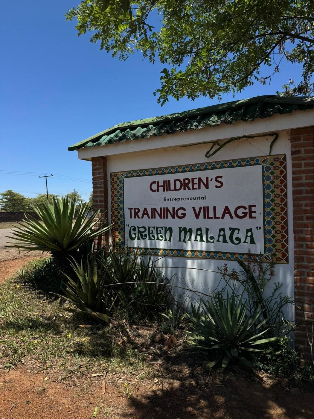 De ingang van Green Malata